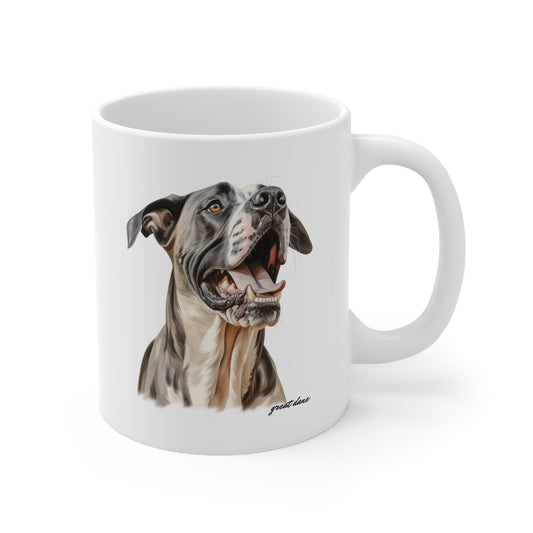 Beautiful Great Dane White Mug Print