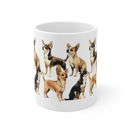 Cute Chihuahua White Multi Mug