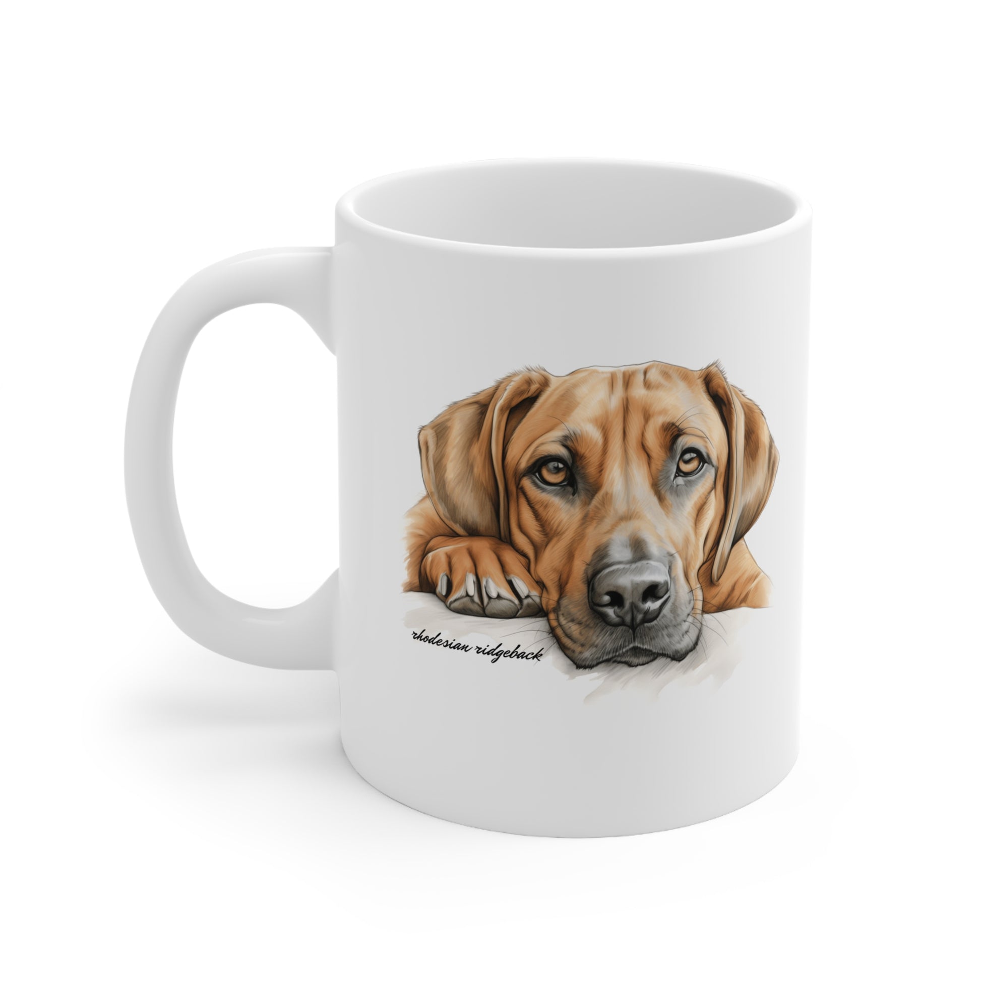 Unique Rhodesian Ridgeback mug print present