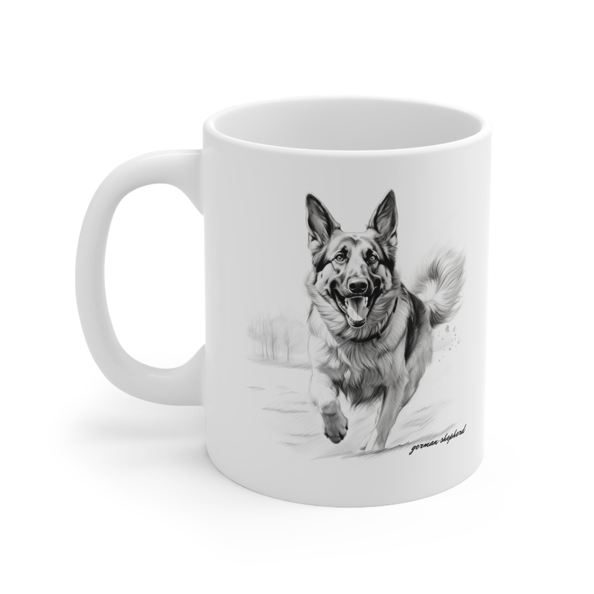 German Shepherd Mug Print