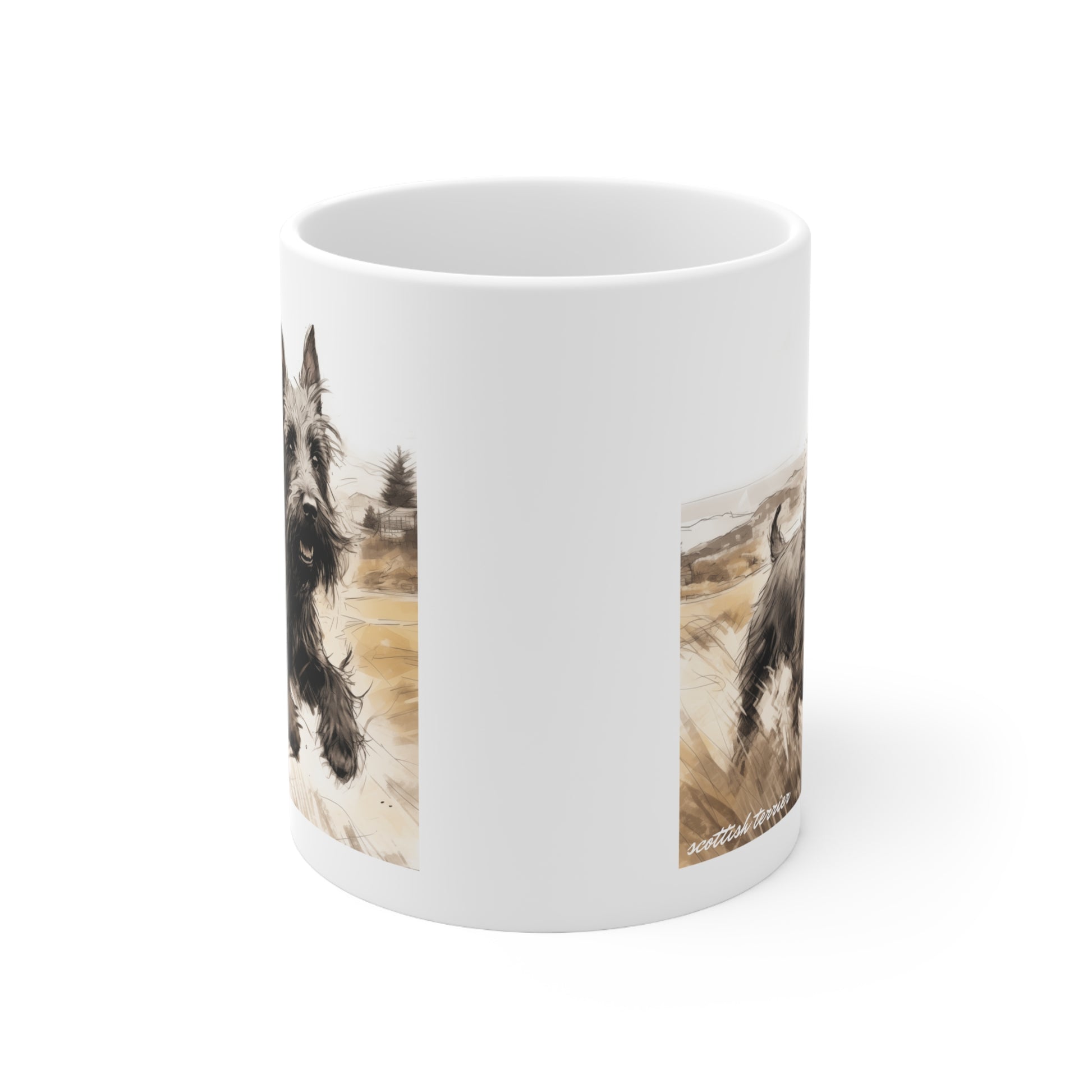 Scottish Terrier Beautiful Print on a Mug