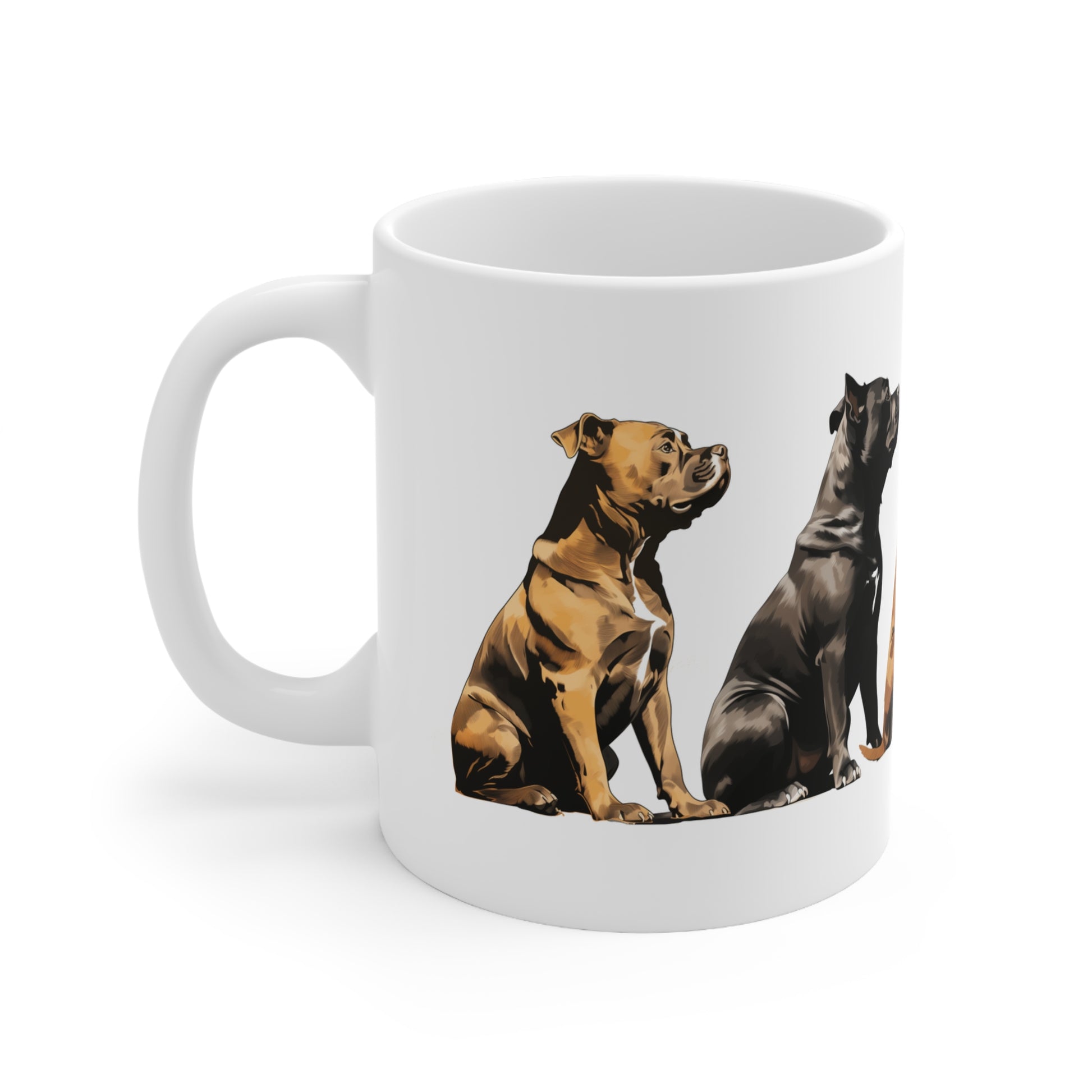 Beautiful Staffordshire Bull Terrier Mug Print