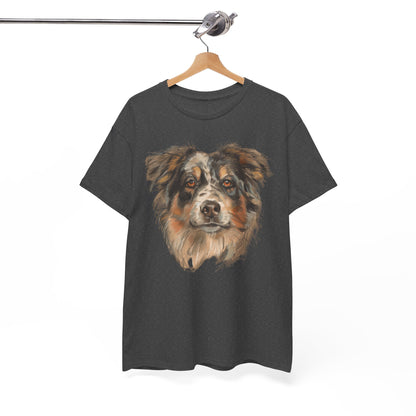 Beautiful Australian Shepherd T-shirt Printed Design