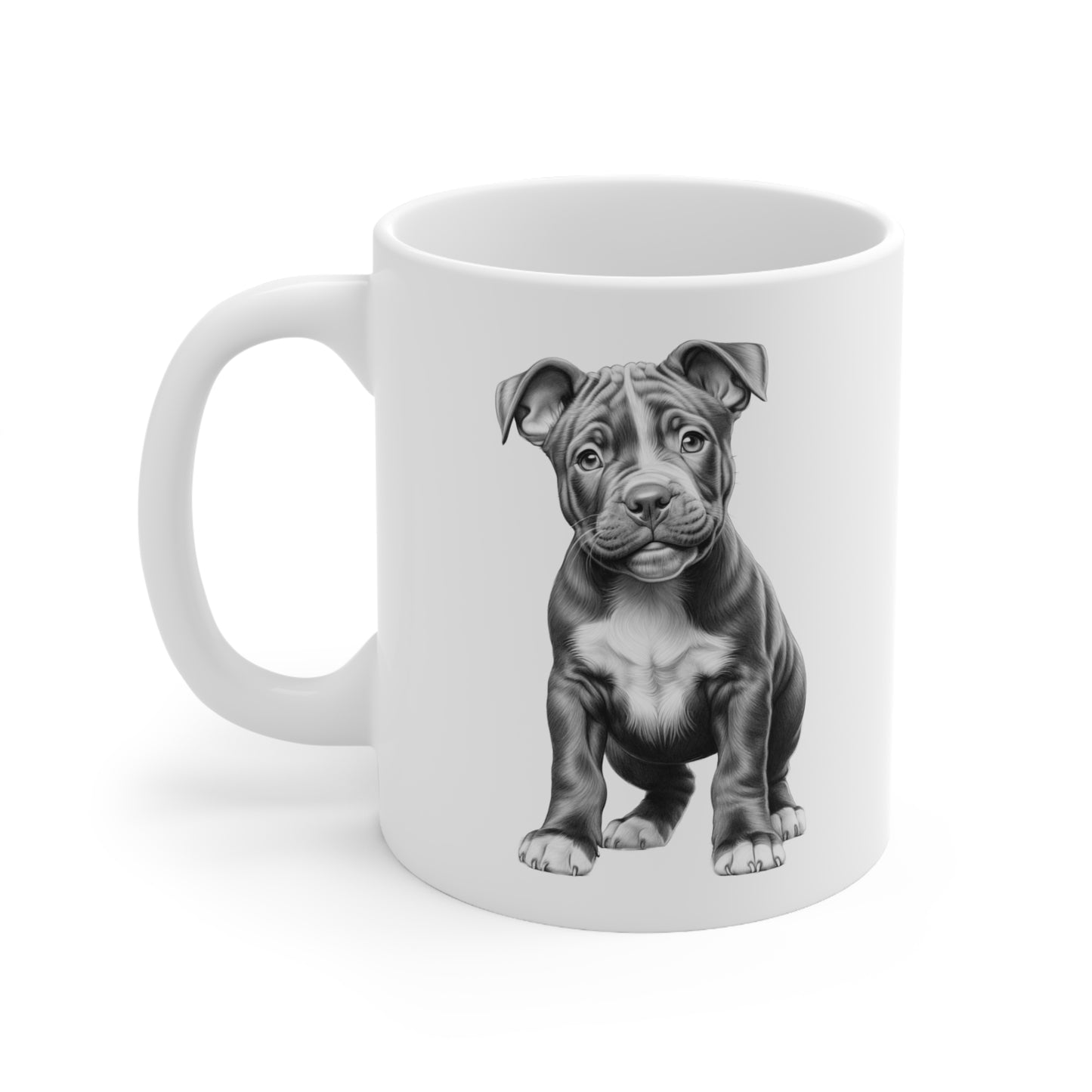 Beautiful Staffordshire Bull Terrier Mug Print