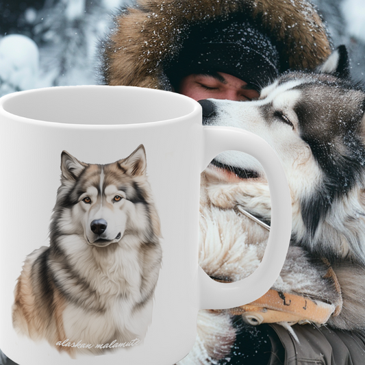 Alaskan Malamute dog lover