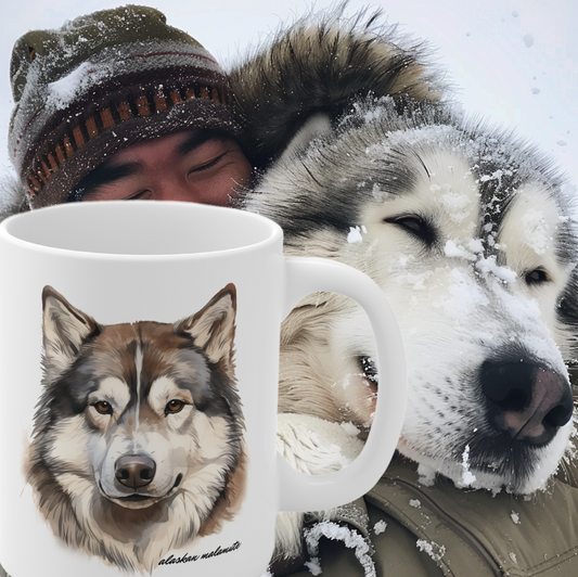 Alaskan Malamute Mug Present