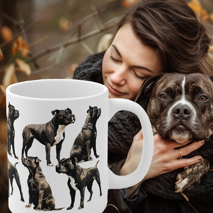 Beautiful Staffordshire Bull Terrier Mug Print