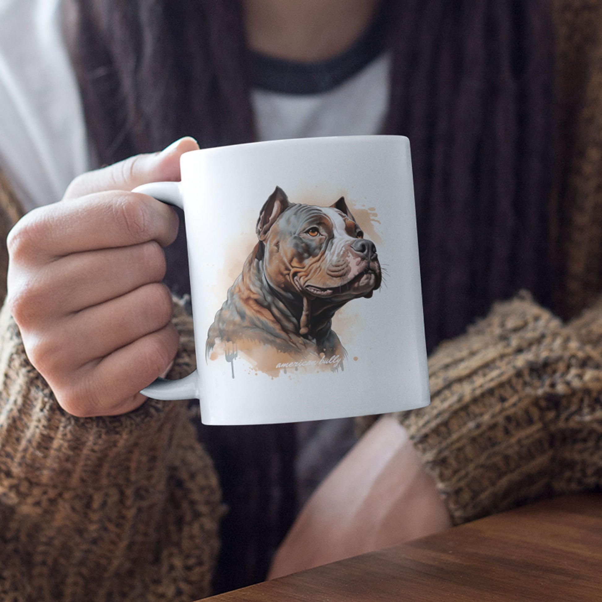 American Bully lover mug