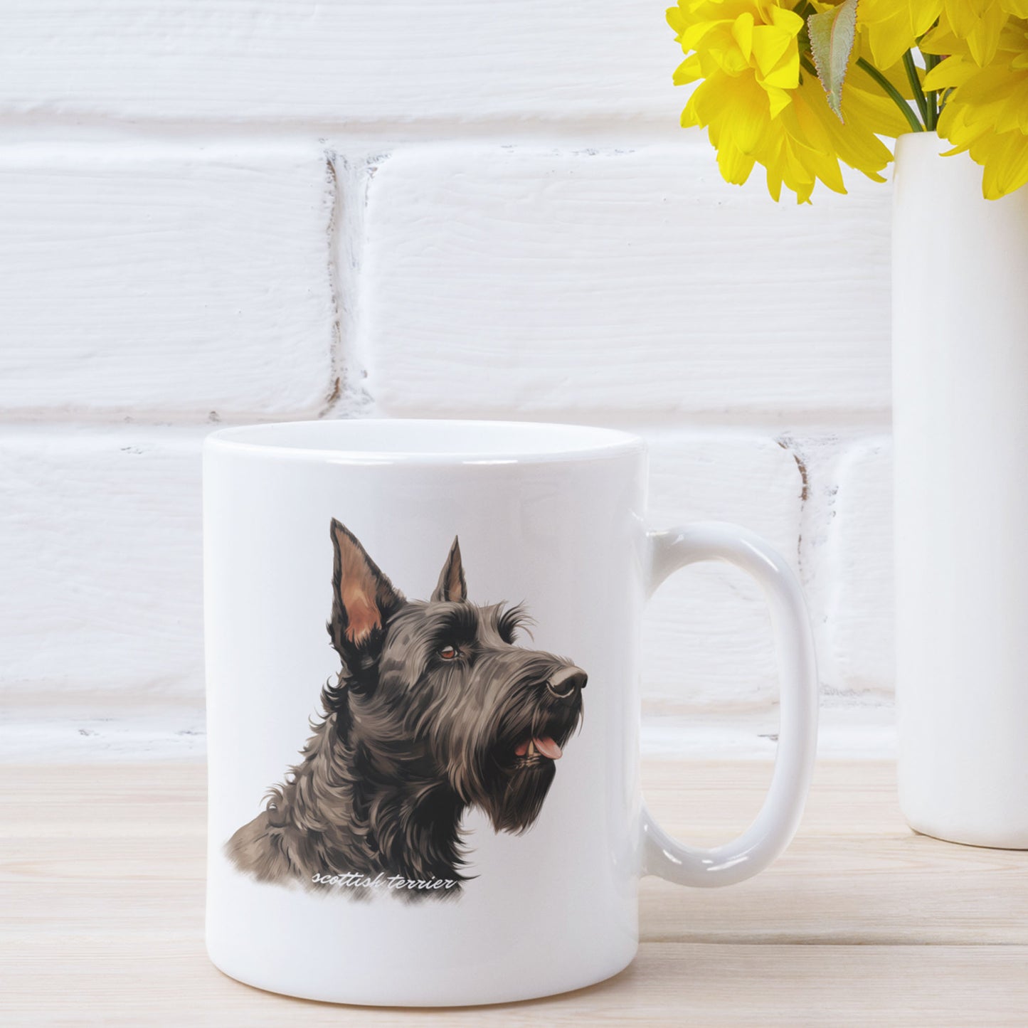 Scottish Terrier Beautiful Print on a Mug