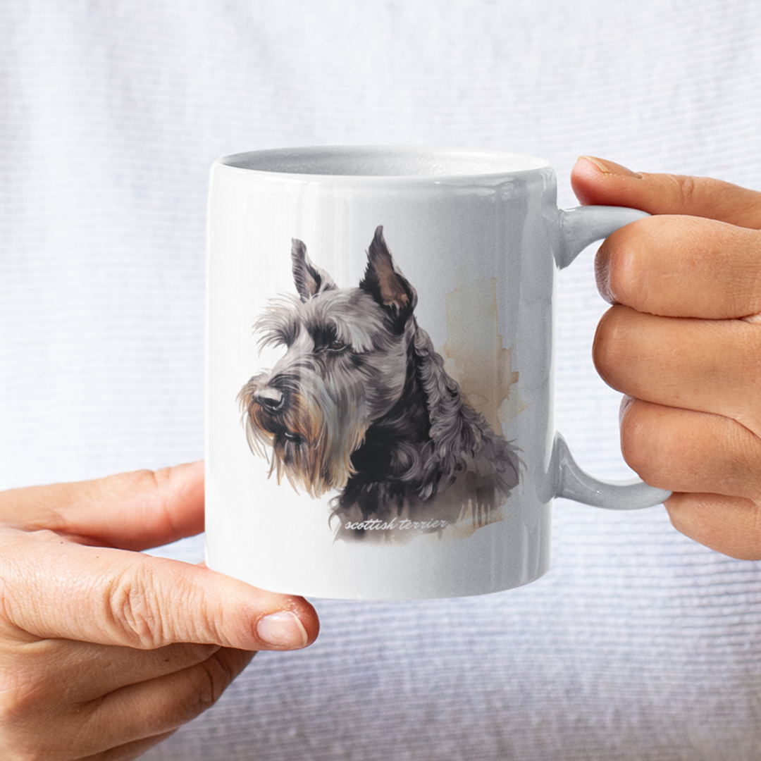 Scottish Terrier Beautiful Print on a Mug